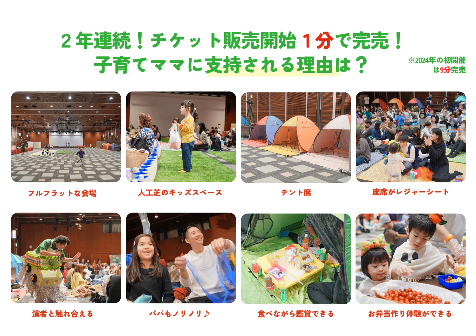 チケット販売開始1分完売